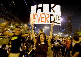 H.K. prodemocracy protests