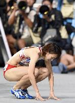 Fukushima wins bronze in women's 200 meters