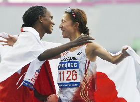 Bahrain's Kirwa wins women's marathon at Asian Games
