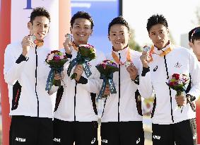Japan win silver in men's team modern pentathlon