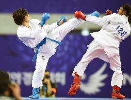 Japan's Kobayashi wins bronze in women's karate 55kg
