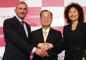 Japan Post ties up with French courier for int'l market