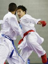 Araga wins gold in karate 84 kg class
