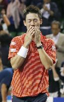 Nishikori marks homecoming with Japan Open title win