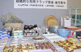 Police bust synthetic drug factory in Saitama