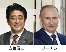 Abe, Putin plan to meet during APEC summit in Beijing