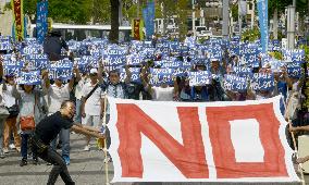 Okinawa opposes base transfer to Henoko