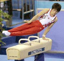 Japan's Uchimura at Artistic Gymnastics World Championships