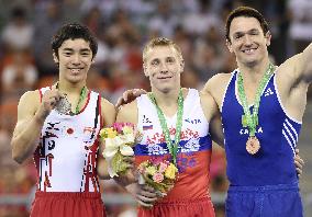 Floor exercise medalists at gymnastics world championships