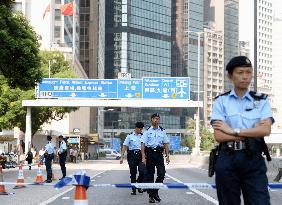 Pro-democracy protests in H.K.