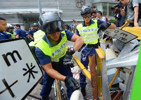 H.K. pro-democracy protests