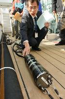 New 'Iwakimaru' device to measure seafloor radioactivity