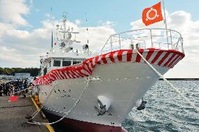 New 'Iwakimaru' vessel completed in Fukushima