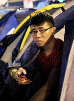 College student seeks democracy, equal rights in HK