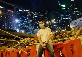 High schooler among protesters