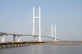 New bridge over Yalu River on China-N. Korea border