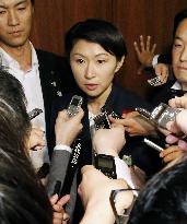 Industry minister Obuchi grilled over use of political fund