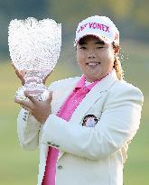 South Korea's Ahn wins Fujitsu Ladies golf tournament