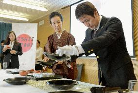 Japanese food promoted in Swiss anniversary event