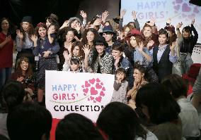 Anti-sexual violence fashion show held in Tokyo