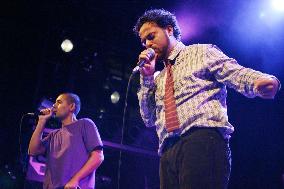 Palestinian rap group DAM performs in Tokyo