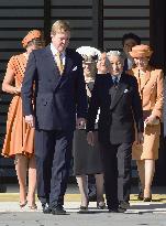 Dutch royal couple in Japan