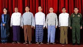 Myanmar leaders meet in Naypyidaw