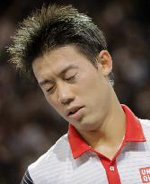 Nishikori beaten by Djokovic in Paris semifinals