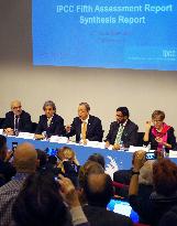 IPCC announces synthesis report on climate change