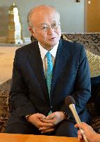 IAEA chief urges int'l safety norms for closing nuke plants