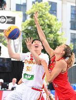 (SP)BELGIUM-ANTWERP-BASKETBALL-FIBA 3X3 WORLD CUP-CHINA VS GERMANY