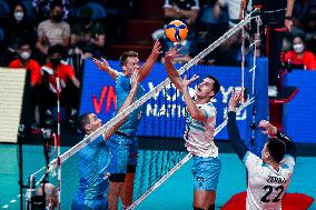 (SP)PHILIPPINES-QUEZON CITY-FIVB VOLLEYBALL NATIONS LEAGUE-SLOVENIA VS ARGENTINA