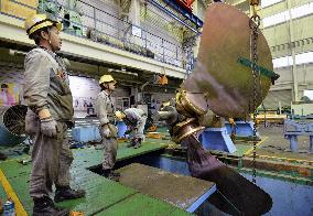Japanese shipbuilding industry facing labor shortage