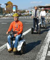 Segway-based wheelchair tested on open road