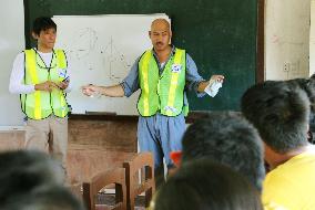 JICA jointly builds classrooms, trains laborers in Haiyan-hit town
