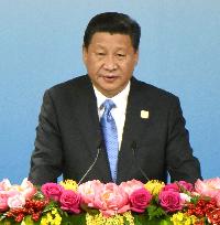 China's Xi says no need to fear China's slowing growth