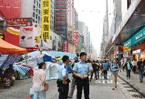 H.K. protesters continue to occupy Mong Kok