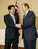 Japan, Australia reaffirm cooperation on Pacific trade pact