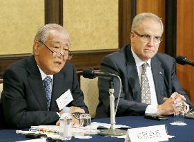 Japan, U.S. business chiefs urge sales tax hike to 10%