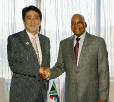 Japan, S. Africa to work together to combat Ebola epidemic