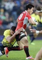 Japan beat Romania 18-13 in rugby test match