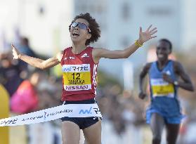 Tanaka wins Yokohama Women's Int'l Marathon
