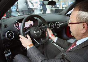 Audi displays virtual cockpit at L.A. show