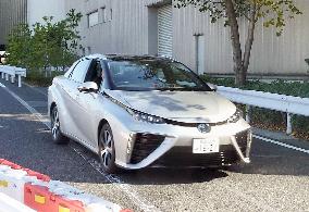 Toyota's Mirai fuel cell vehicle