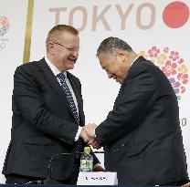 IOC's Coates in Tokyo
