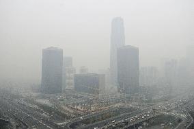 Air pollution returns to Beijing