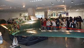 Exhibit of Zero fighter lures large crowd in Saitama