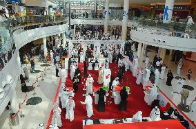 Bahrain polling station at shopping mall