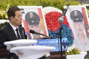 S. Korea commemorates victims of North's shelling of Yeonpyeong