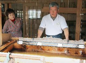 Japanese couple seeking to retain 'washi' paper